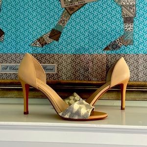 Loeffler Randall size 7.5 heels- nearly perfect condition